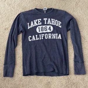 Lake Tahoe long sleeve tee